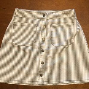 Kimchi Blue Snap Front Skirt